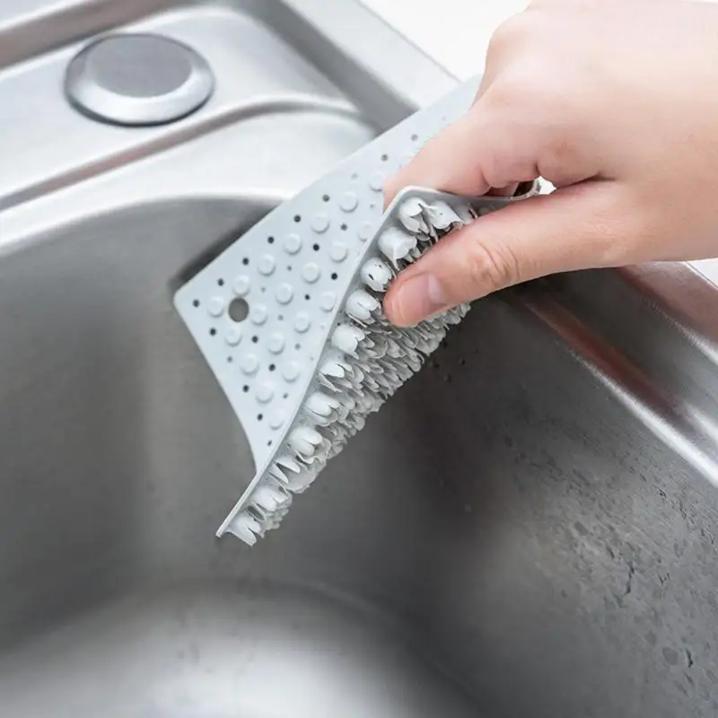 

Креативная многофункциональная кухонная щетка для чистки, щетка для чистки фруктов, овощей, пилинга, удаления загрязнений, эластичная щетка для стиральной посуды