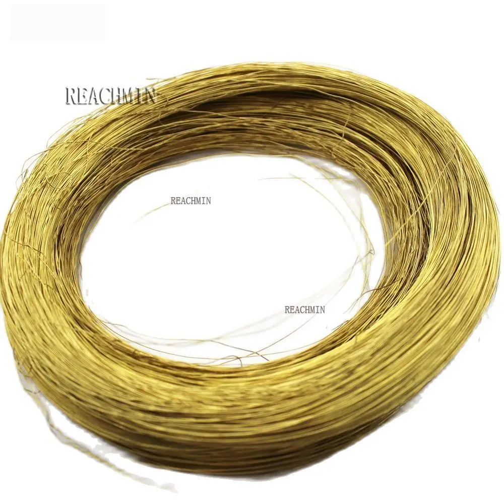 

Brass Wire Solid Soft Fully Annealed Round 0.4mm 0.5mm 0.6mm 0.8mm 0.9mm 1mm 1.5mm 2.0mm For Jewellery Craft