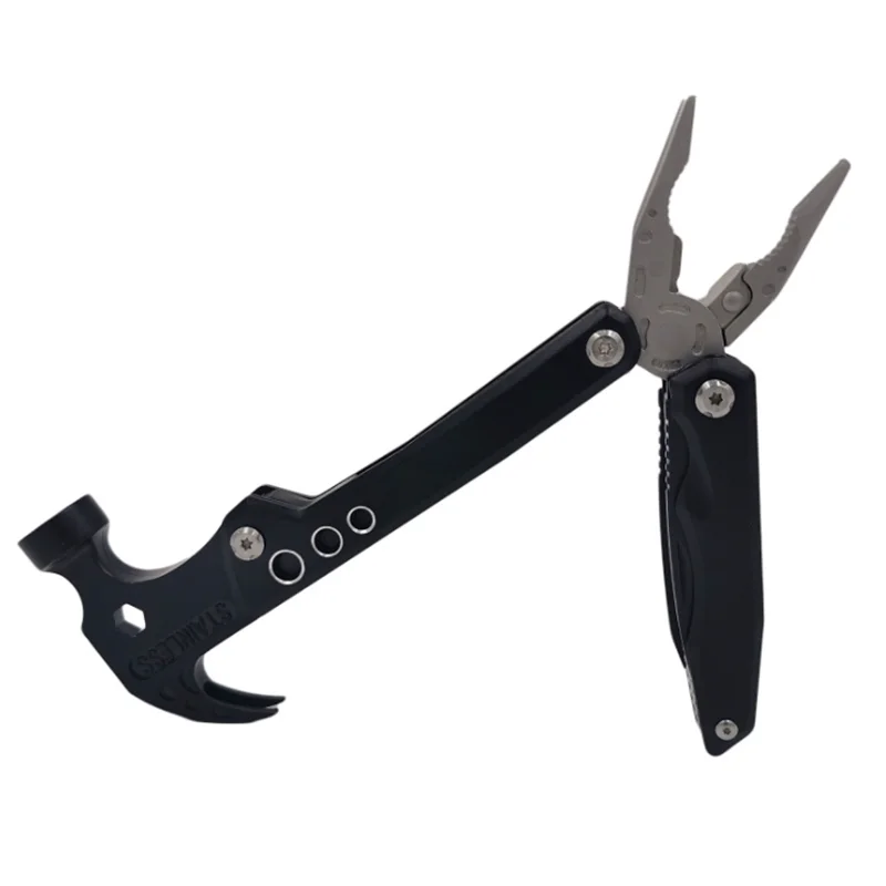 

Dropship Multifunctional Pliers with Horns Shape Multi-purpose Folding Pliers Life-saving Safety Hammer Outdoor Household Tools