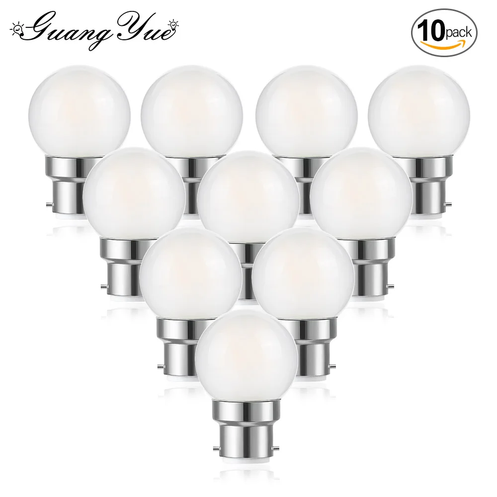 Фото Светильная лампа G40 Led 220V B22 с фундаментом 1.5W с теплой белой проволокой заменяет сферическую люстру №1