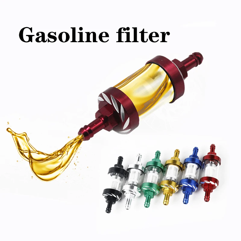 

Motorcycle Gas Fuel Gasoline Oil Filter Car Replacement Fuel Filter Replacement Separator fo Bike Moto Accessories for ATV Dirt