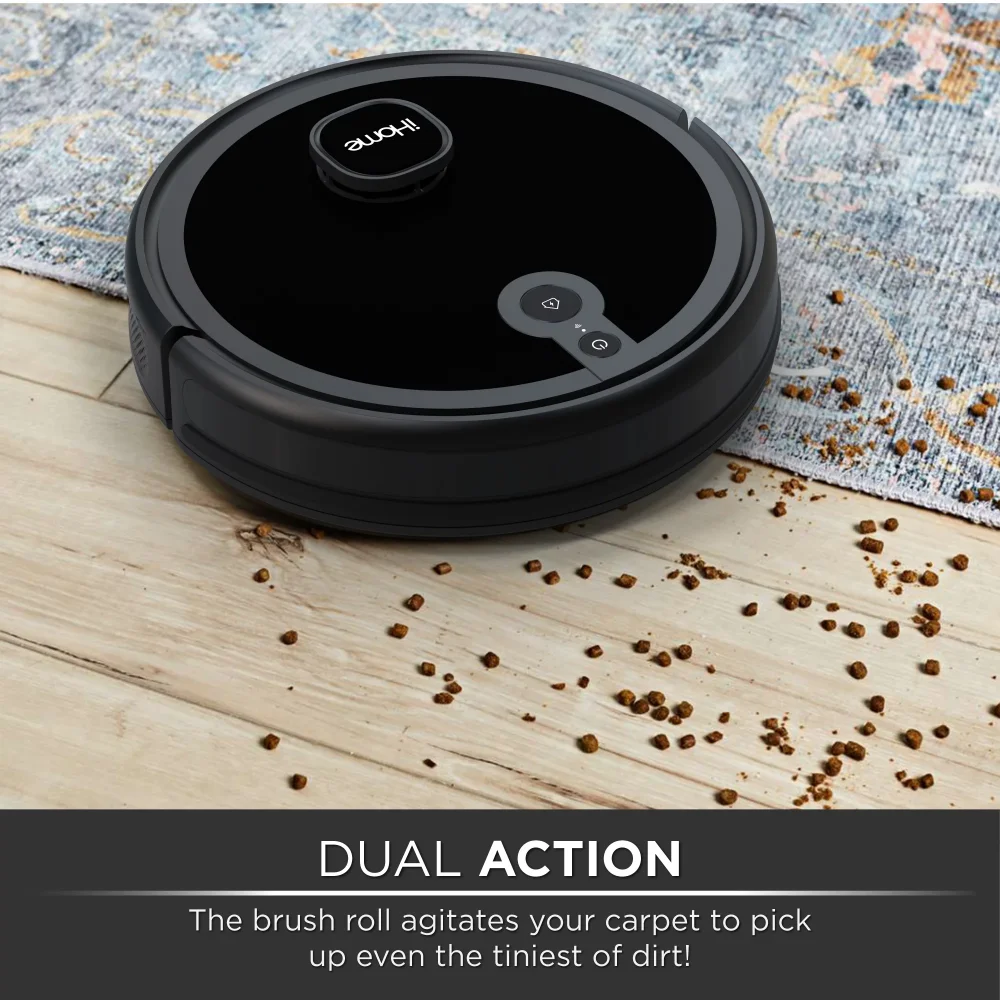 2023 Новый робот-пылесос IHome AutoVac Nova S1 с навигацией LIDAR индивидуальная уборка время