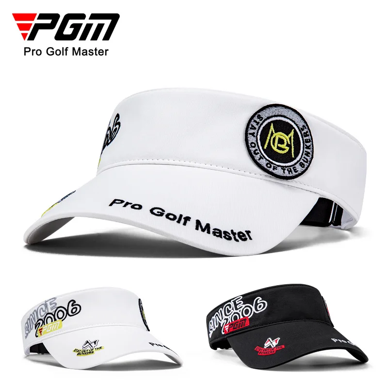 

Pgm Golf Mannen Headless Cap Ademend Sneldrogend Tennis Hoed Zonnescherm Zonnebrandcrème Mode Borduren MZ044