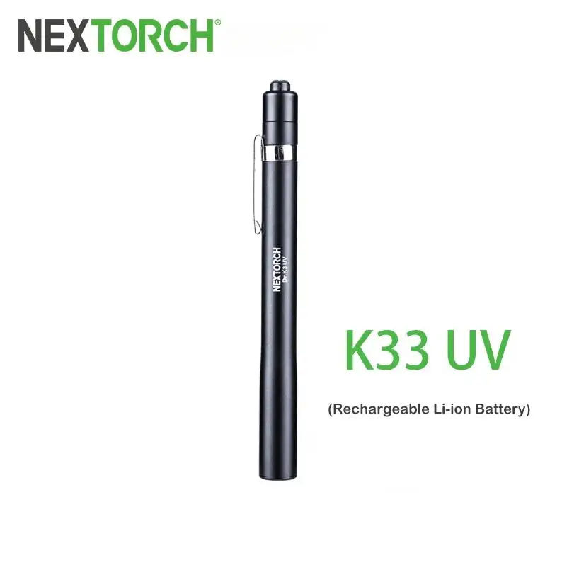 Фото NEXTORCH K33 УФ-светодиодный фонарик 365 нм портативный фонарик 1300 МВт высокой мощности профессиональный фонарь №1