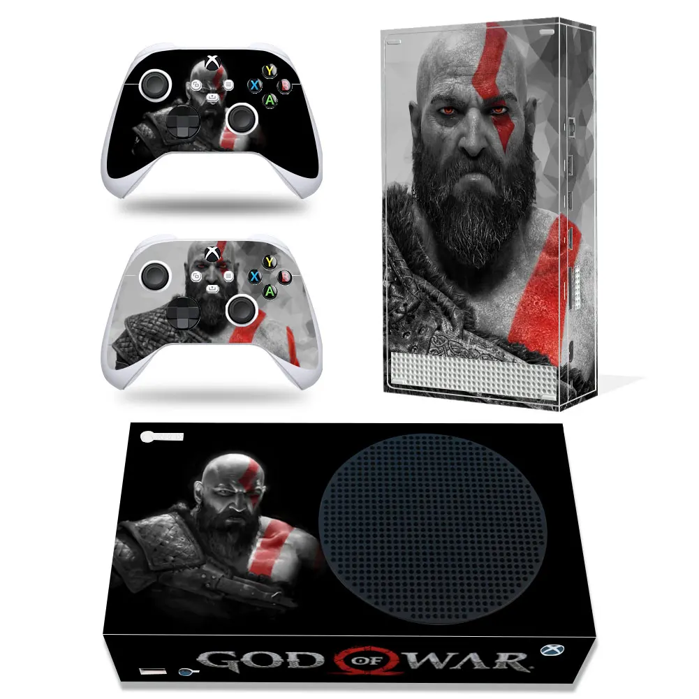 

God Of War Style Xbox Series S Skin Sticker for Console & 2 Controllers Decal Vinyl Protective Skins Style 1