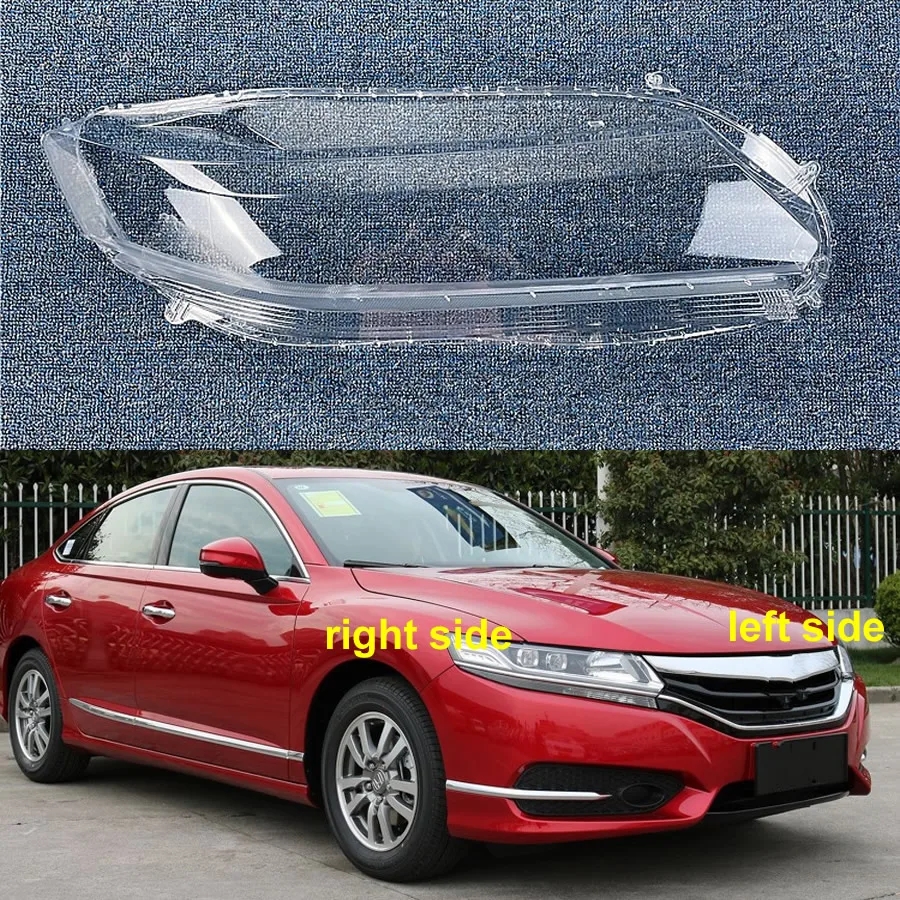 

For Honda Spirior 2014 2015 2016 2017 Front Headlamps Cover Transparent Lampcover Shell Plexiglass Replace Original Lampshade