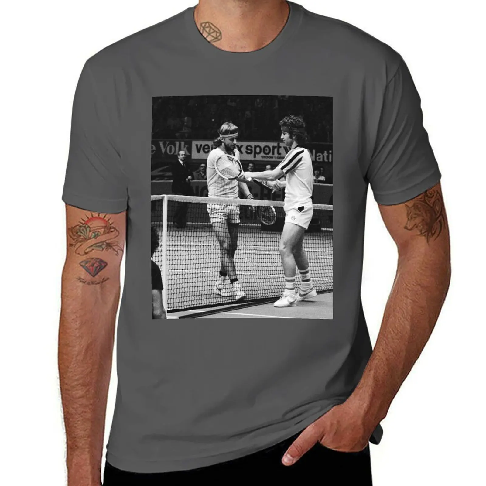 Borg and McEnroe: The Greatest Rivalry in Tennis Футболка летняя рубашка больших размеров летний топ