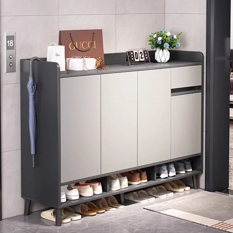 Contain Bulk Shoe Cabinets Nordic Dust Proof Space Saving Modern Rack Door Schoenenkasten Entryway Furniture