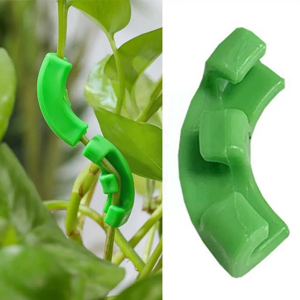 

Пластиковые зажимы для растений, 90 градусов, 10 шт.