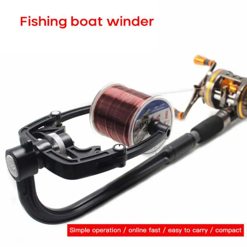 Fishing Reel Line Spooler System Machine Fishing Line Winder System Reel Line Spooler Vacuum Spooling Fishing Accessories