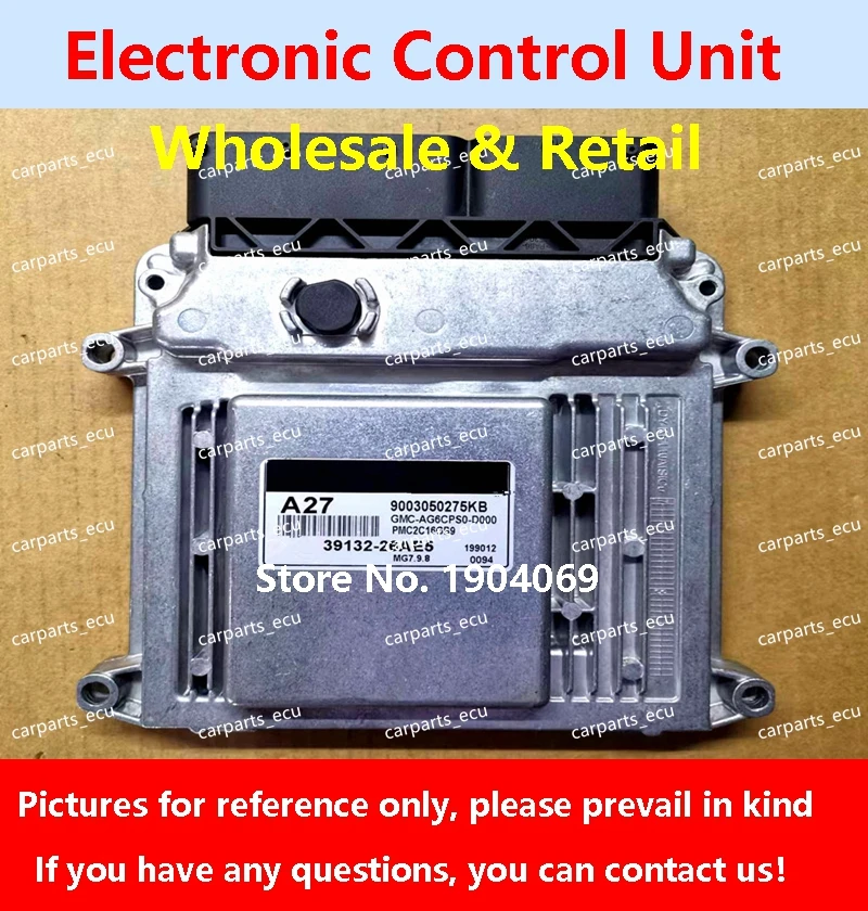 Для автомобильного двигателя Hyundai Elantra KIA компьютерная плата/ECU/MG7.9.8 39132-26AE5