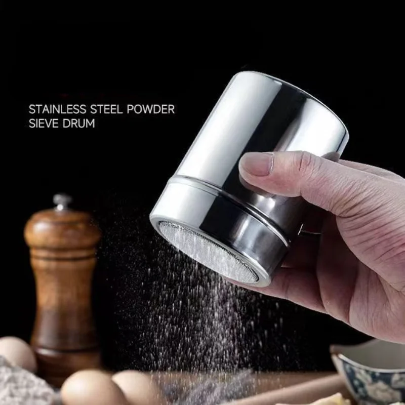 Набор держателей для соли и перца из нержавеющей стали с контейнером какао