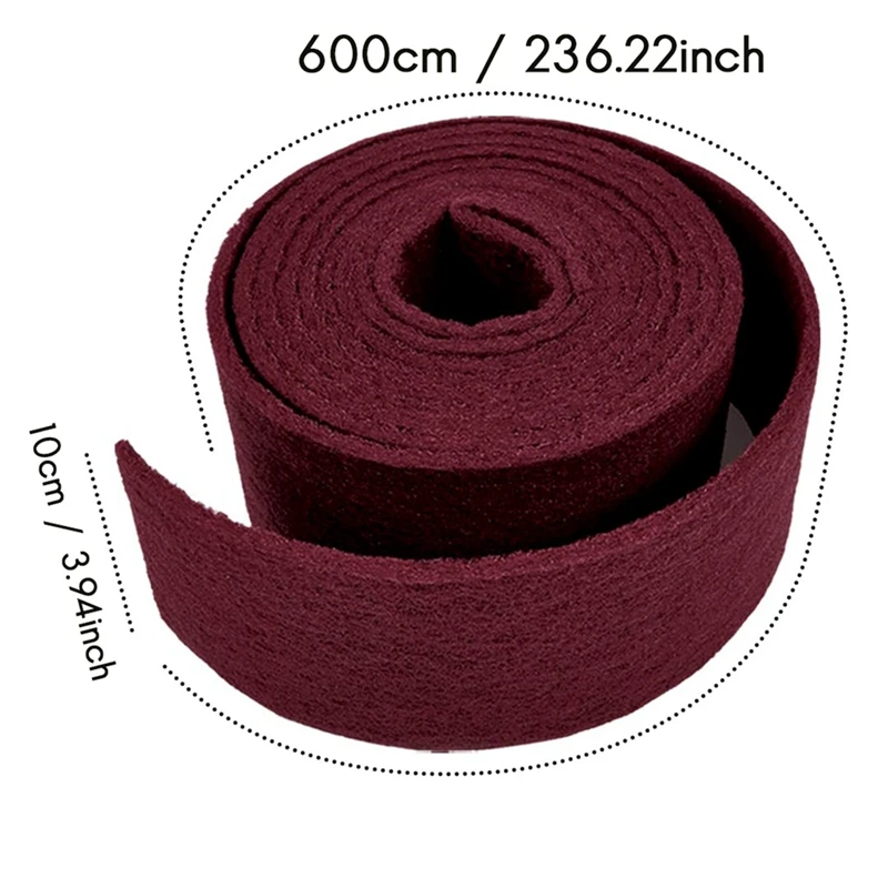 Накладки для потертостей 10 см X 6 м-зернистость 320-отмывание очистка шлифовка