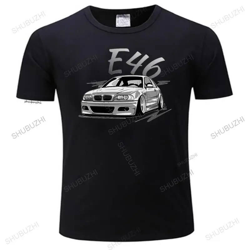 

Mens luxury cotton T shirt men O-neck tees hot sale Germany Classic Legend Car E46 E60 E61 Loose tops for him plus size teeshirt