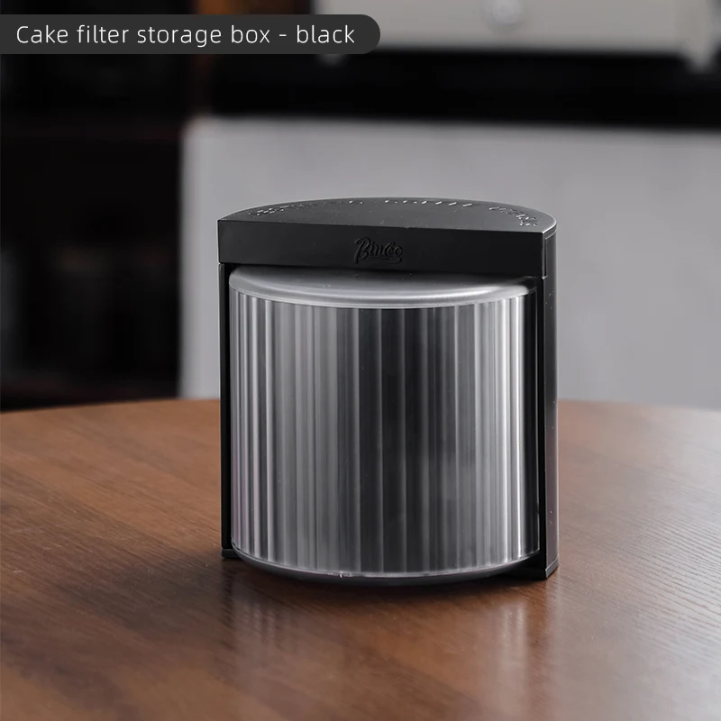 

Bincoo Коробка для хранения фильтровальной бумаги для кофе Держатель для фильтровальной бумаги для торта 150 шт. Горшок для мокко Фильтровальная бумага Пыленепроницаемая коробка для хранения Бариста