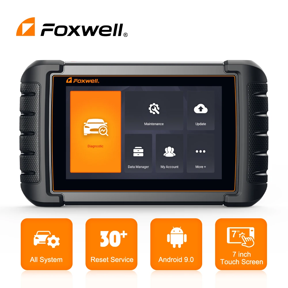 

FOXWELL NT809 OBD2 Automotive Scanner Professional All System Code Reader ABS SAS EPB Oil 30 Reset OBD 2 Car Diagnostic Tools