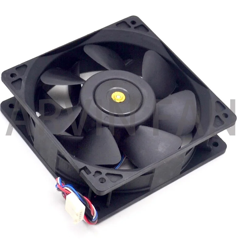 

New 12CM 12038 120mm 3.3A 12v Car Modification V34809-90 Oversized Super Violent Wind Fan 120*120*38mm