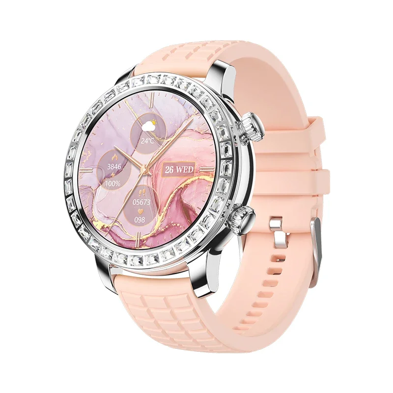 2024 Z95 женские Мини Смарт-часы с экраном 1 3 дюйма BT телефонные звонки пульсометр