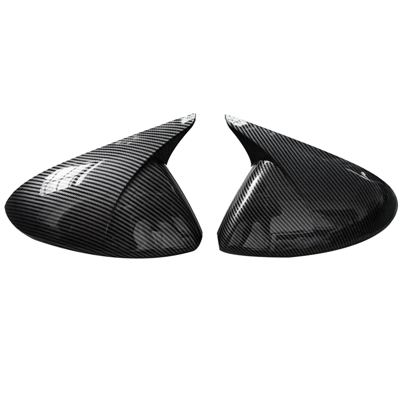 

Крышка для бокового зеркала заднего вида из углеродного волокна, Крышка корпуса для Chevrolet Cruze 2017 2018, крыло для зеркала Ox Horn, отделка корпуса