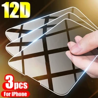 1 3pcs tempered glass for iphone 13 12 11 pro max 8 7 6 plus screen protector on iphone 13 12 11 mini x xr xs max se 2020 glass