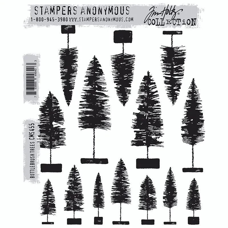 

Christmas Trees Big and Small Metal Cutting Dies Stamps For 2022 Scrapbook Diary Decoration Embossing Diy Greeting Card New