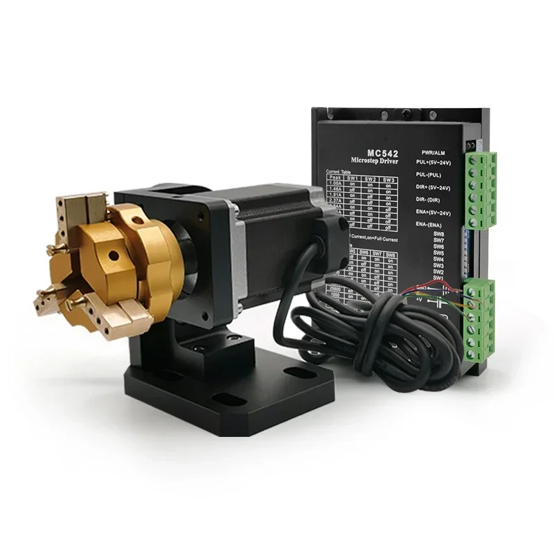 Лазерная маркировочная машина гравировка стола вращающийся вал кольцо