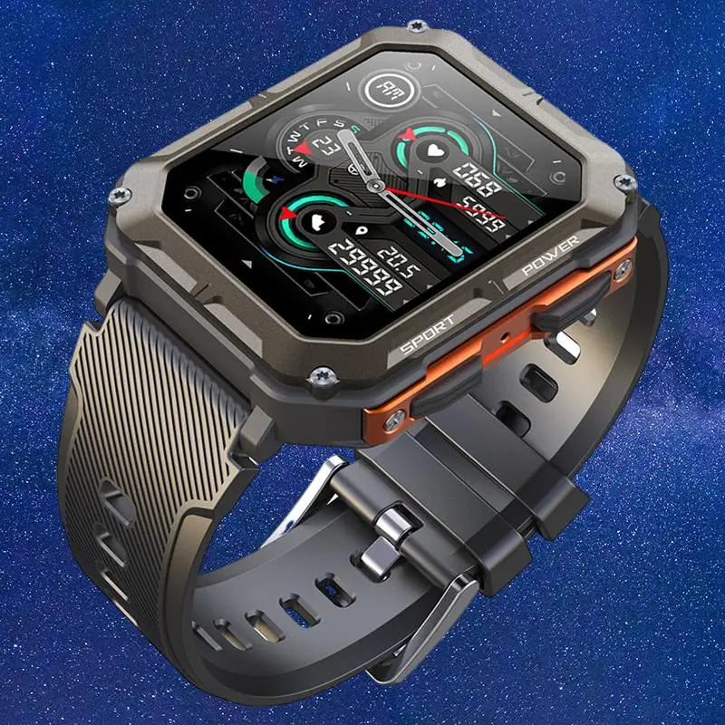 Умный Браслет C20pro: идеальный наружный треугольный Bluetooth-вызов, счетчик шагов, пульсометр и мониторинг уровня кислорода в крови