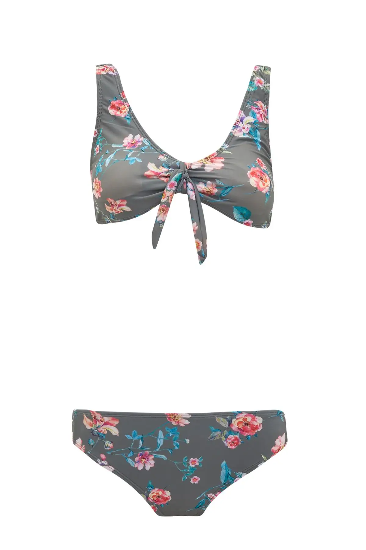 

Flower Pattern Bikini Suits