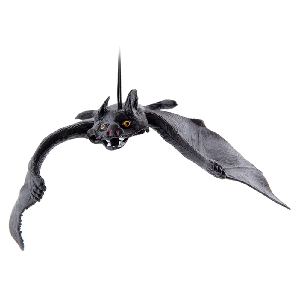 

2pcs Bats Lifelike Hanging Bats for Festival Gathering Party