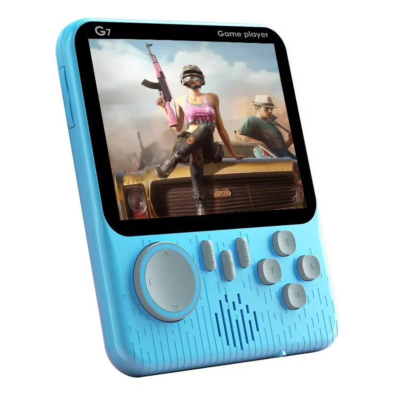 

G7 Ultra-thin Retro Handheld Portable Game Console 3.5-Inch LCD Screen Built-In 666 Games vedio game console For Kids Spanish