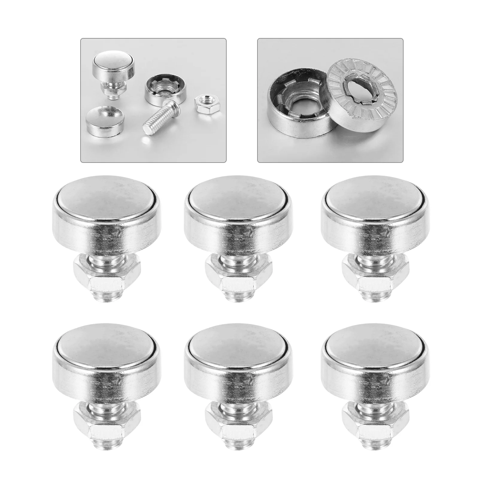 

10 Sets License Plate Screw Replacement License Frame Fastener Screw