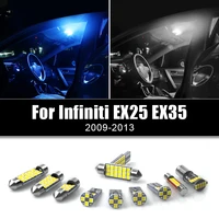 for infiniti ex25 ex35 2008 2009 2010 2011 2012 2013 6x kit 12v led bulb car interior dome reading lamps trunk light accessories
