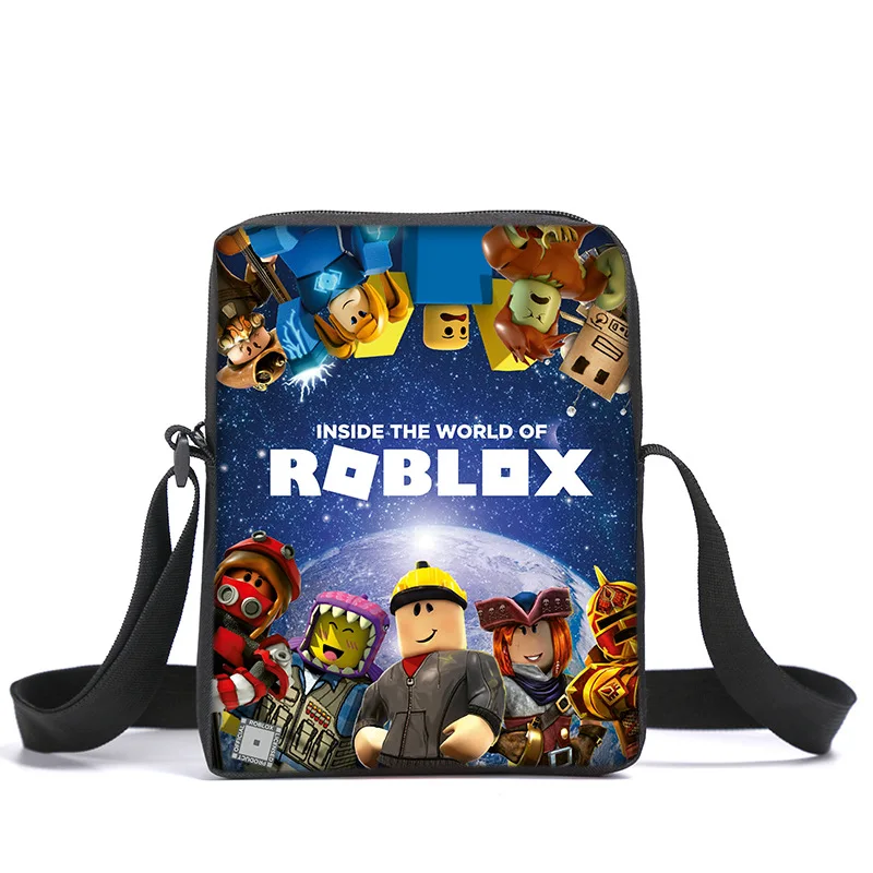 Сумка на плечо Roblox с персонажами аниме Студенческая Сумочка из игры и игрушек
