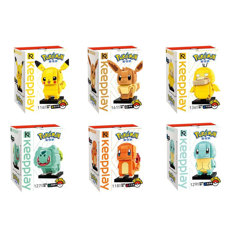 

Новый конструктор эльф Покемон, совместимый с Lego, Покемон, Picchu, замечательные детские игрушки из мультфильма, подарки на день рождения