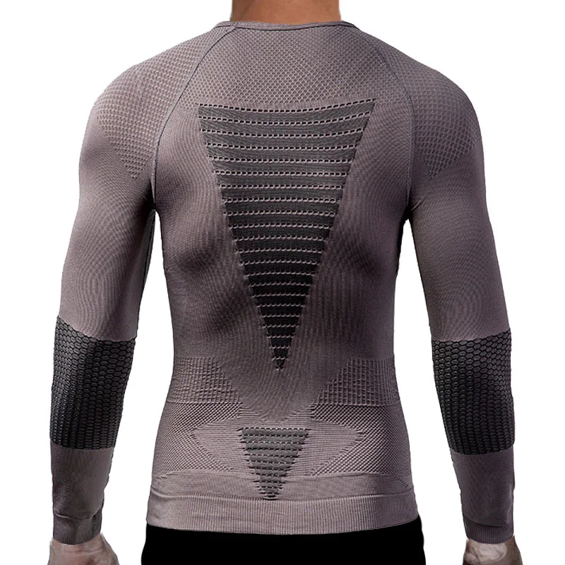 Professional Man Running Tank Top Slim Quick Dry Fitness Elastic Male Body Shaper Compression Shirts Cycling Vest Waist Trainer