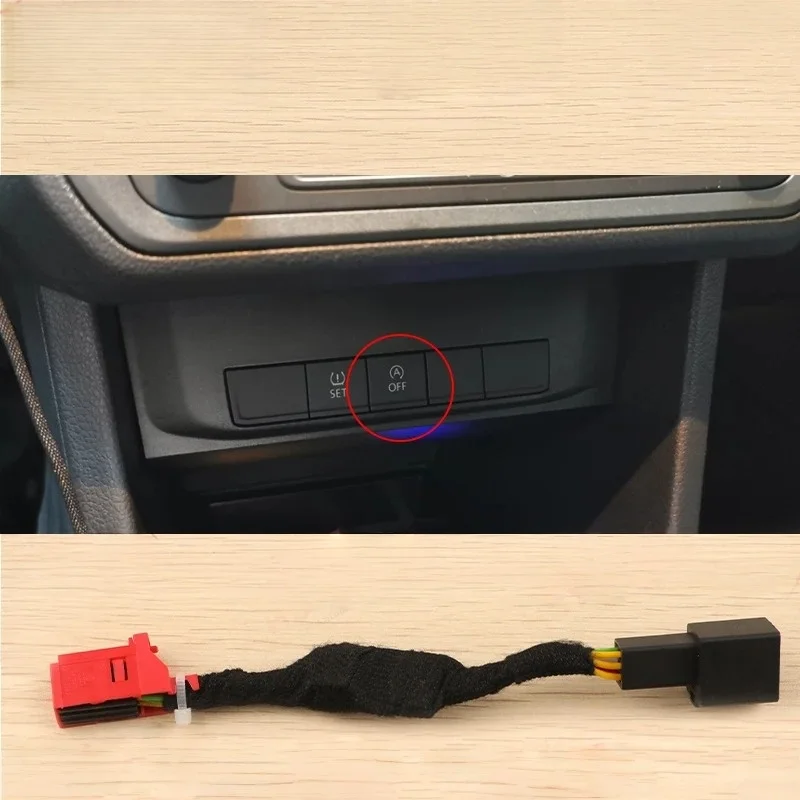 

Стоп-кабель для VW Caddy Golf 6, Multivan t5 t6, автоматический запуск, остановка двигателя, выключение, датчик управления, штекерный кабель