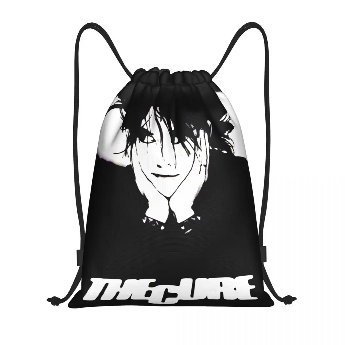 

Drawstring Bags Gym Bag The Cure Robert Smith 25 Cozy Cute Backpack Infantry pack size optional Humor Graphic