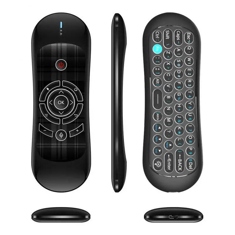RYRA 2.4G Wireless Air Mouse Keyboard Motion Sense With Backlight Air Mouse Touchpad Remote Control Keyboard For Android TV Box