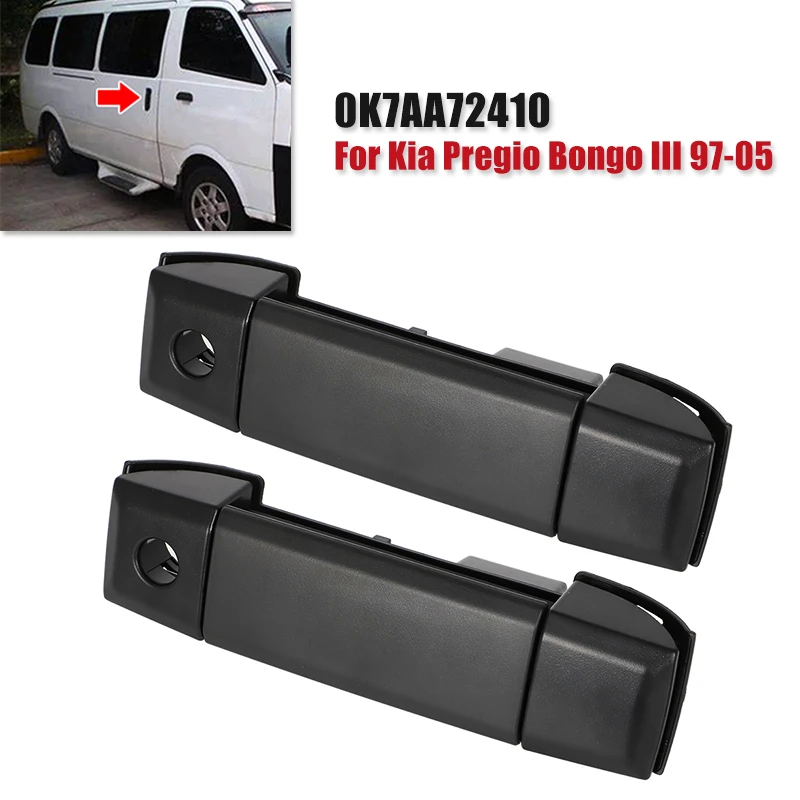 

For Kia Pregio Bongo III 1997 1998 - 2002 2003 2004 2005 Right Sliding Door Outer Handle Right Side Power Door Handle 0K7AA72410