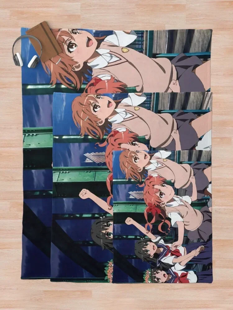 Одеяло из серии Toaru-групповое одиночное аниме мягкие большие одеяла