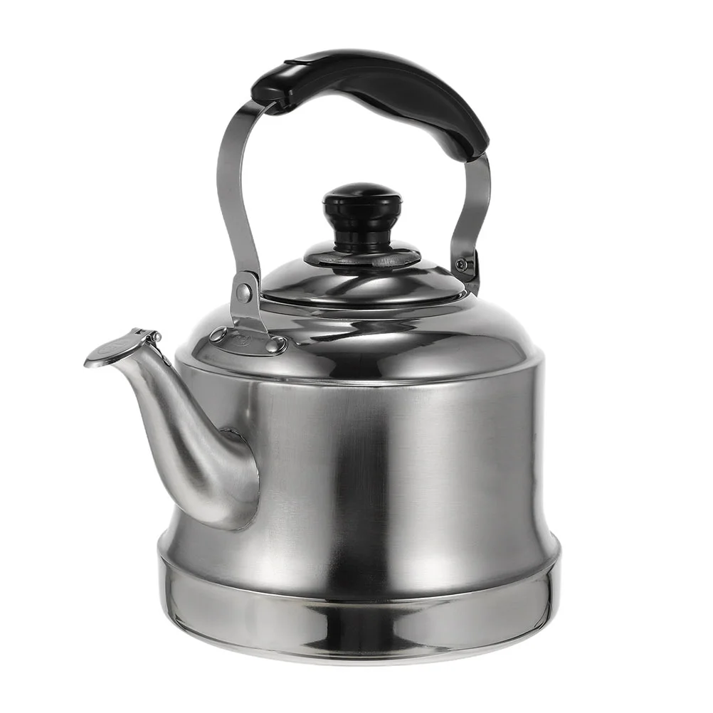

Stainless Steel Tea Kettle Tea Pot Steel Water Kettle Stovetop Whistle Teakettle Gas Stove Teakettle