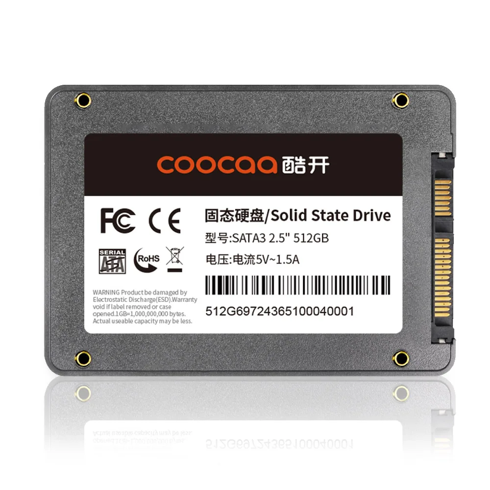 Твердотельный накопитель COOCAA 256G 512G 2 5 дюйма SATA3 SSD 128G 240G 1 ТБ жесткий диск SATA 960G