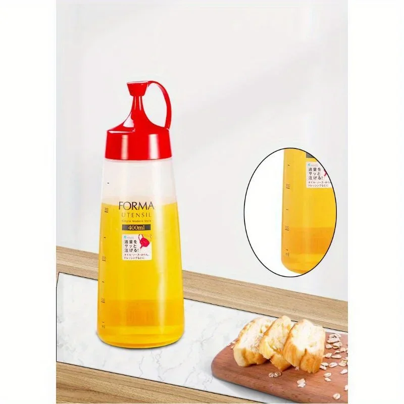 Креативная бутылка для масла уксус соевый соус герметичный пластиковый масляный