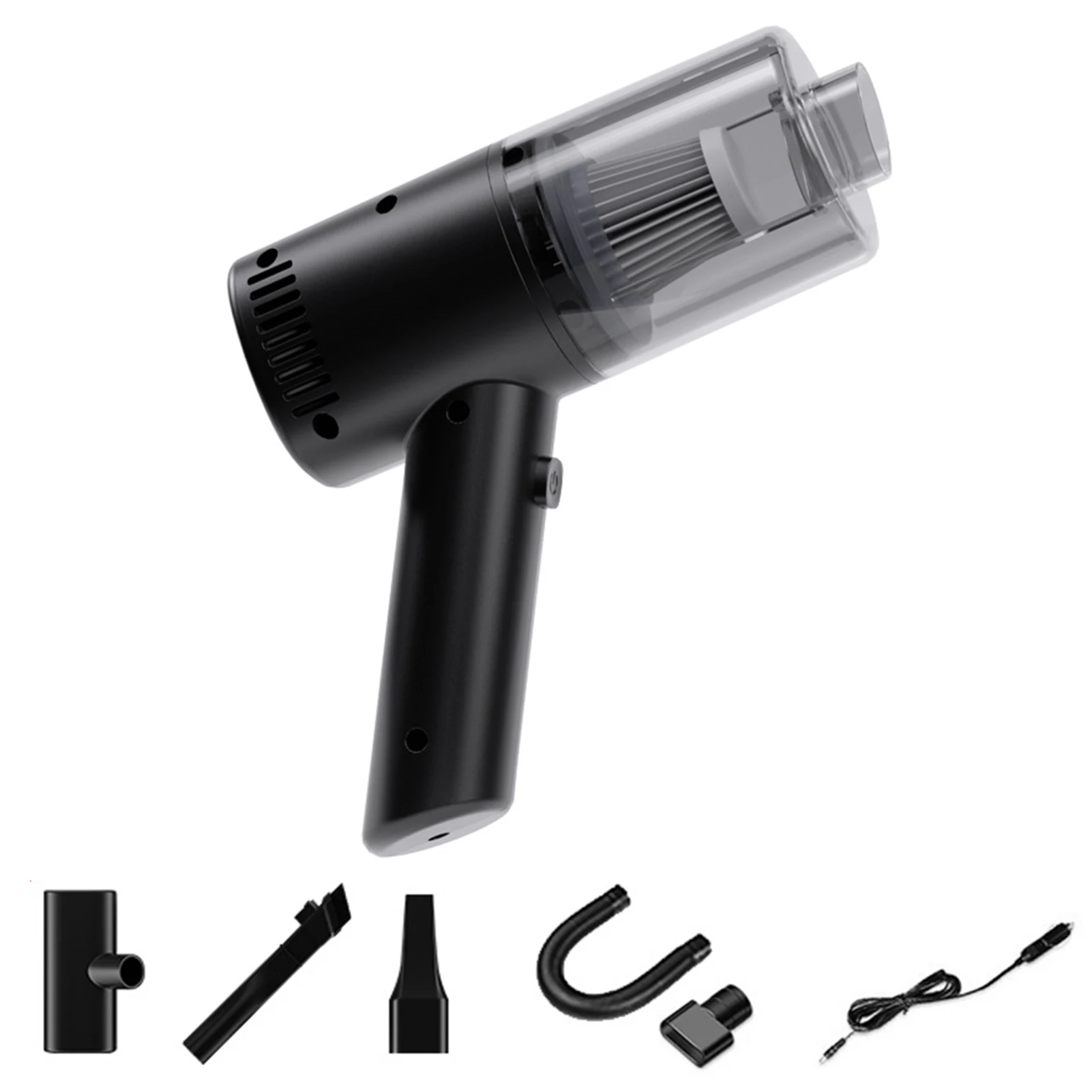 

Универсальный автомобильный пылесос с низким уровнем шума, 8000 па, 120 Вт