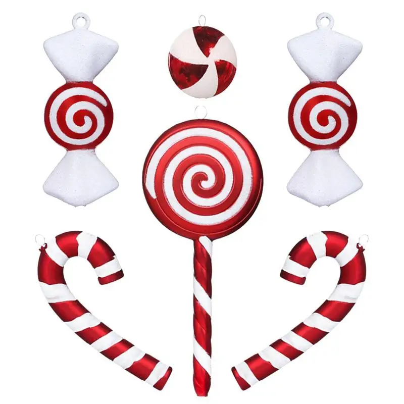 

Christmas Tree Candy Cane Candy Cane Decorations Glitter Christmas Tree Hanging Ornaments Christmas Tree Decorations Christmas