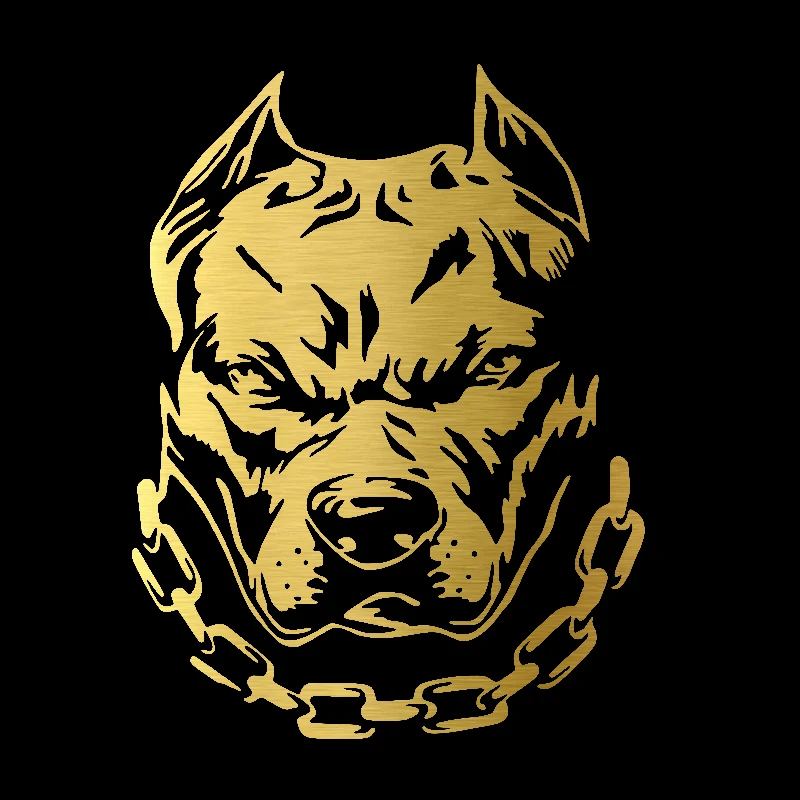 

CK21968 # Автомобильная наклейка с собакой Pitbull, водостойкая виниловая наклейка, наклейки Pegatinas Para Coche, автомобильные аксессуары