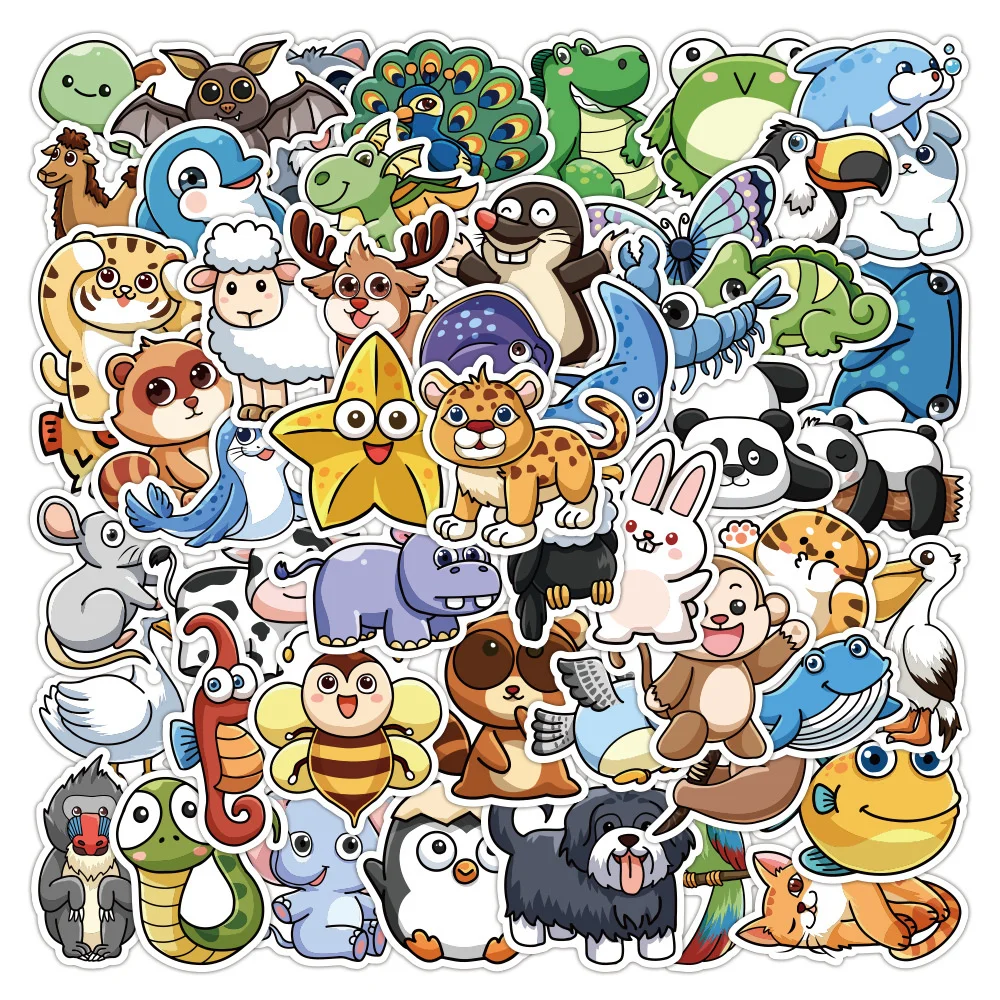 

10/30/50 шт., водонепроницаемые наклейки на компьютеры