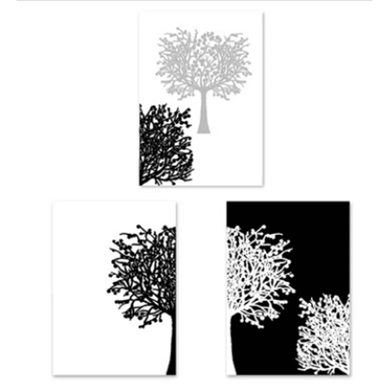 

Черно-белая декоративная картина для гостиной, простой домашний Триптих, задний фон для дивана, Настенная картина без рамки
