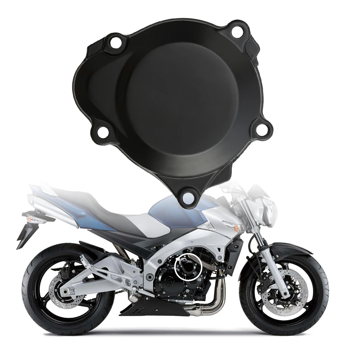 

Правая крышка стартера двигателя Картер для мотоцикла Suzuki GSR400 GSR600 2005-2010 гг.