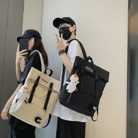college students schoolbag female korean senior high school students large capacity japanese backpack simple travel backpack